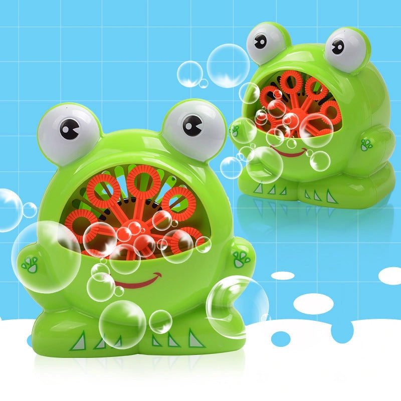 Creative Frog Automatic Bubble Machine Gun with Lights and Music
