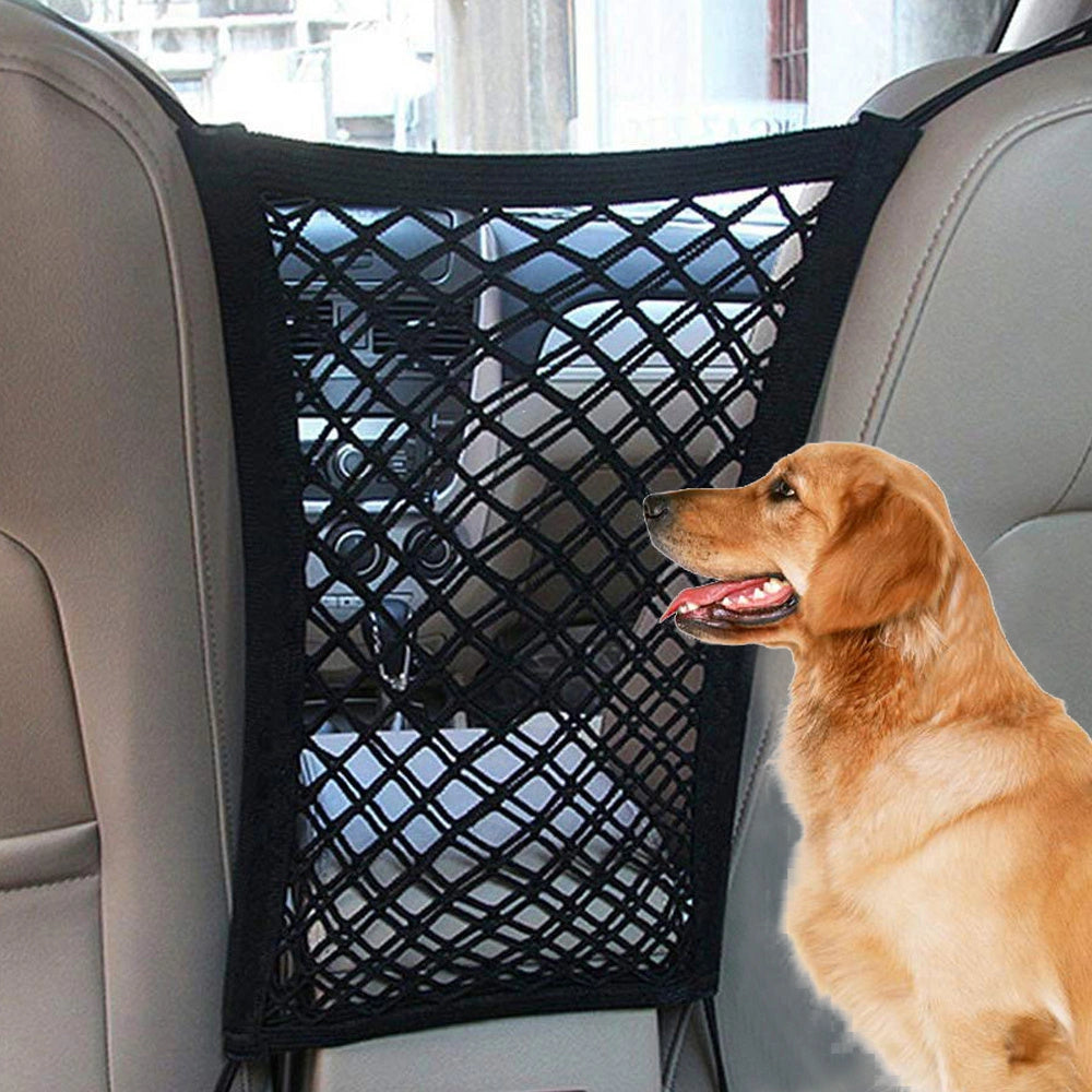 Elastic Car Pet Fence with High Strength Nylon Mesh for Safety Isolation