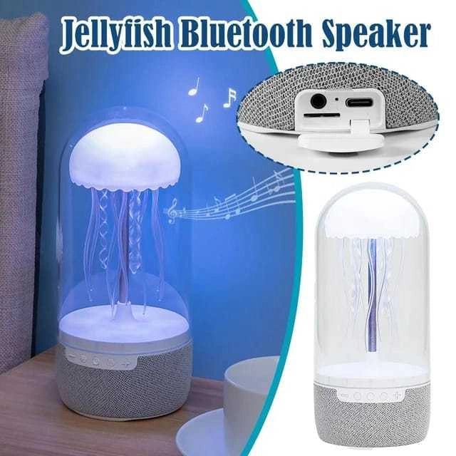 3-in-1 Jellyfish Lamp with Bluetooth Speaker and Colourful Vibe Light