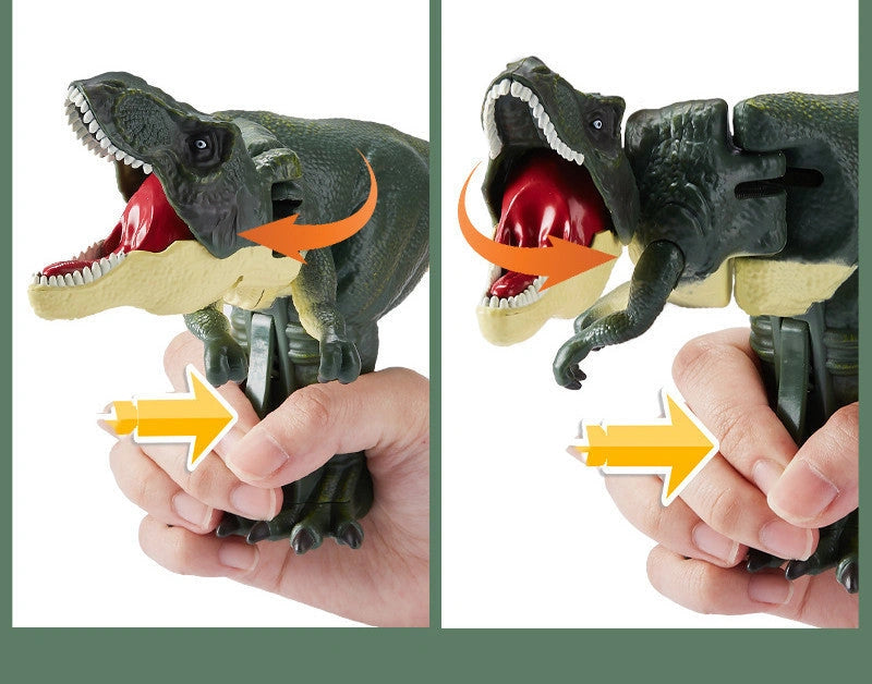 Battery-free Telescopic Spring Swing Dinosaur Toy for Children
