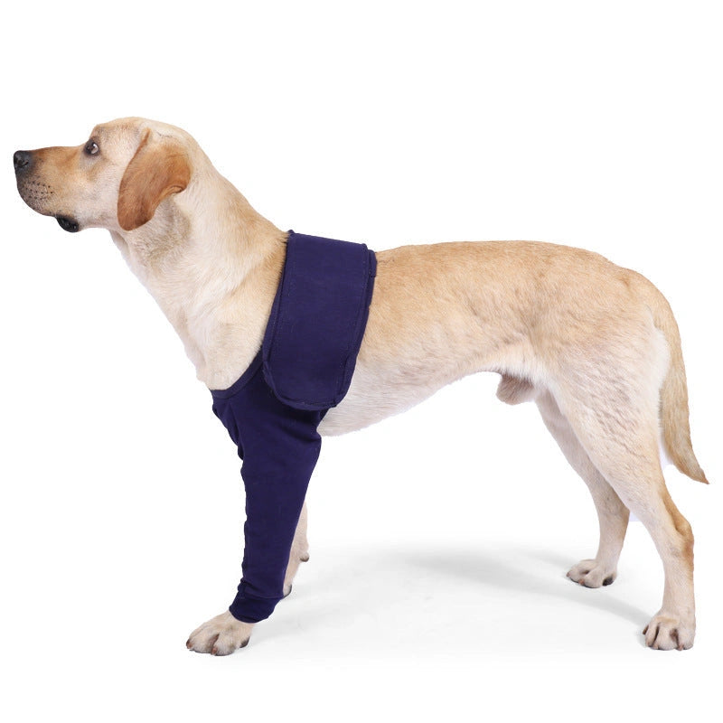 Anti-licking sleeve for dogs postoperative leg recovery