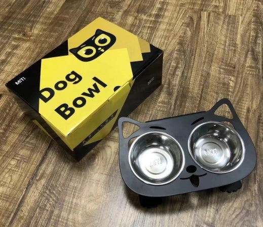 Stainless Steel Anti-Spill Pet Feeding Bowl