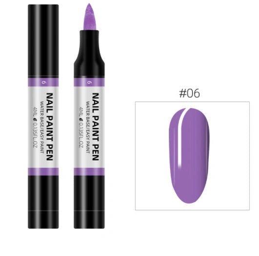 24 Colour Nail Polish Painting Pen Set with 3D Flower Design Capability