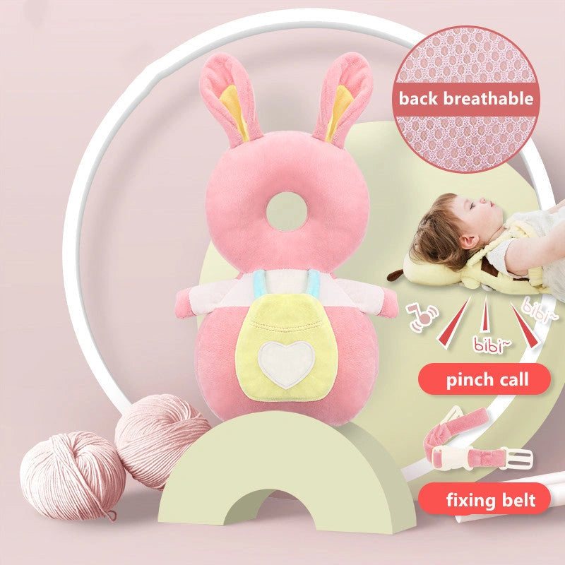 Baby Head Protection Cushion Backpack with Anti-fall Pillow