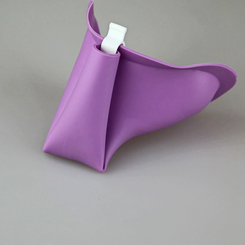Ladies Standing Urinal in Soft Flexible Silicone