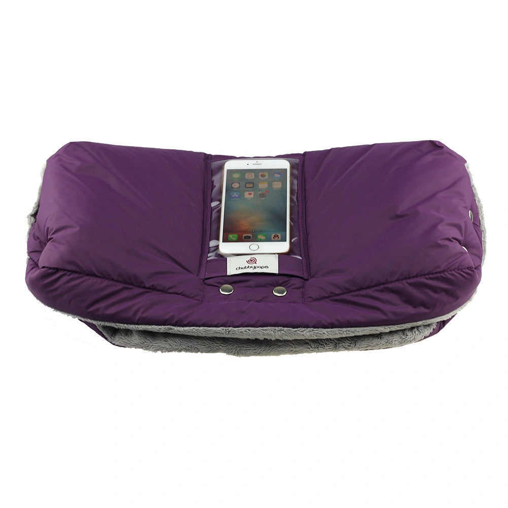 Baby Stroller Warm Gloves with Convenient Cell Phone Pocket
