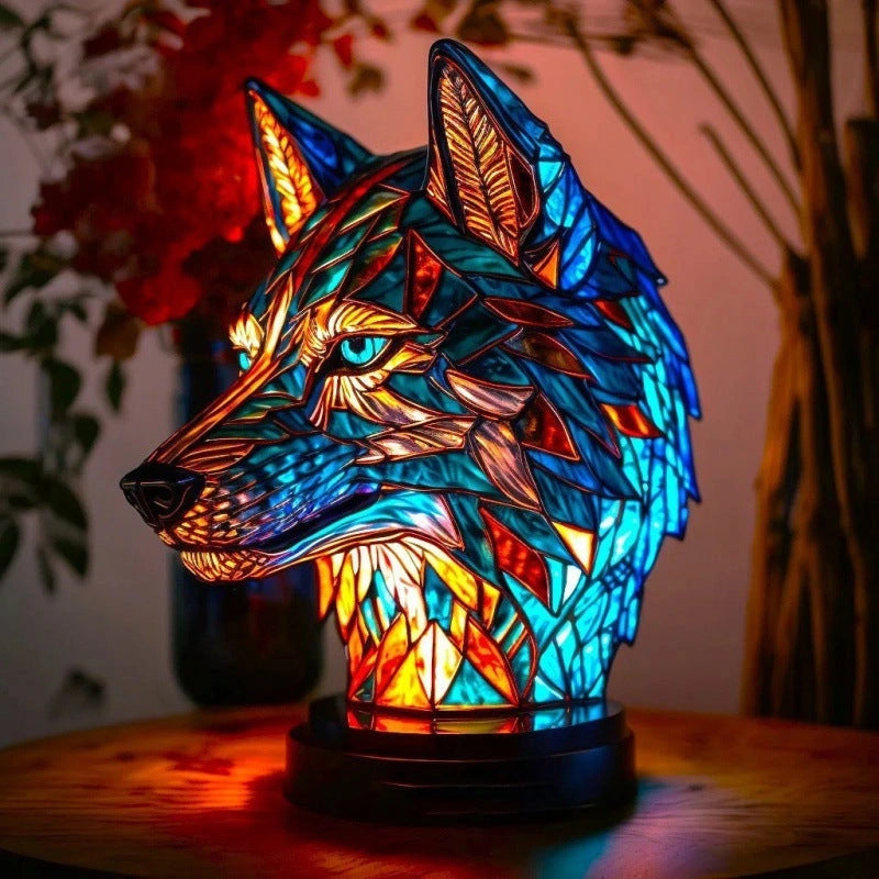 2024 3D Coloured Animal Light Desk Lamp with USB Plug