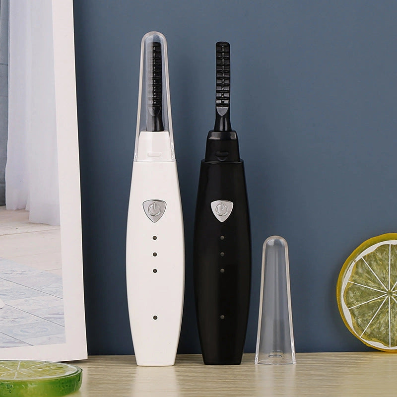USB Rechargeable Electric Heated Eyelash Curler with Quick Heating Technology