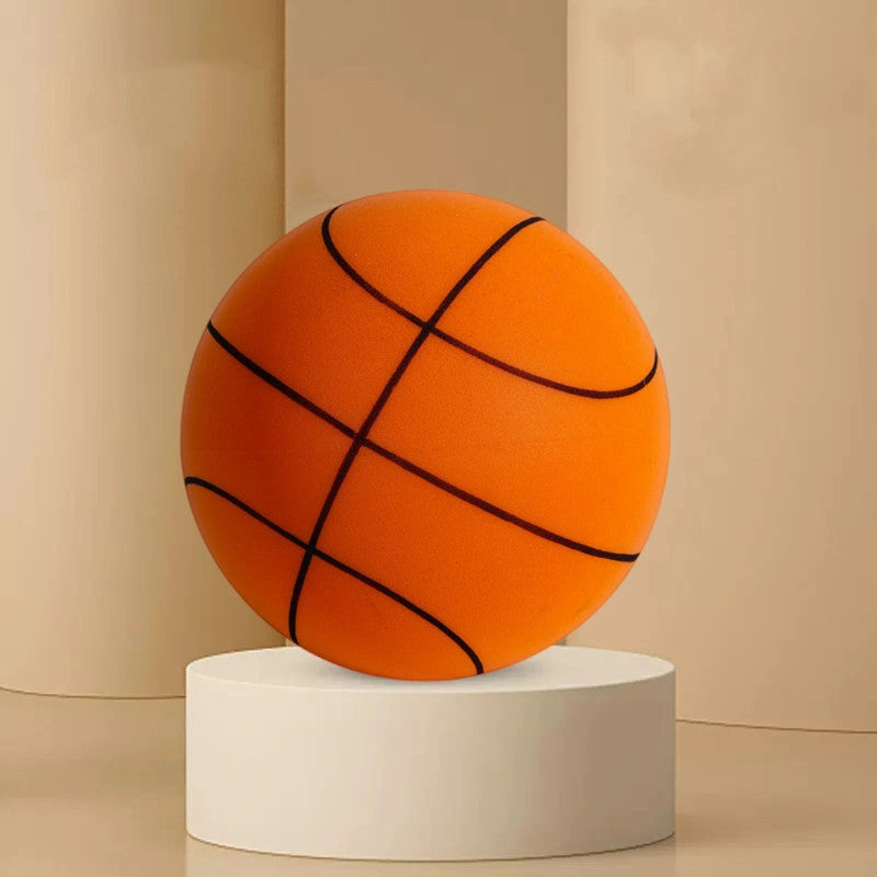 Silent High Density Foam Sports Ball for Indoor Basketball Games