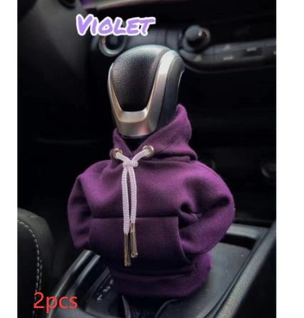 Universal Gear Knob Cover Hoodies for Cars in Pure Cotton