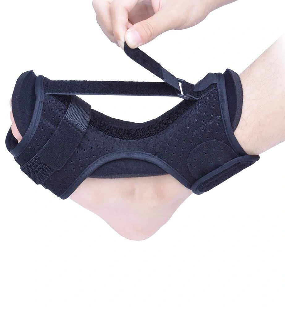 Adjustable Dorsal Night Splint for Plantar Fasciitis and Foot Drop Support