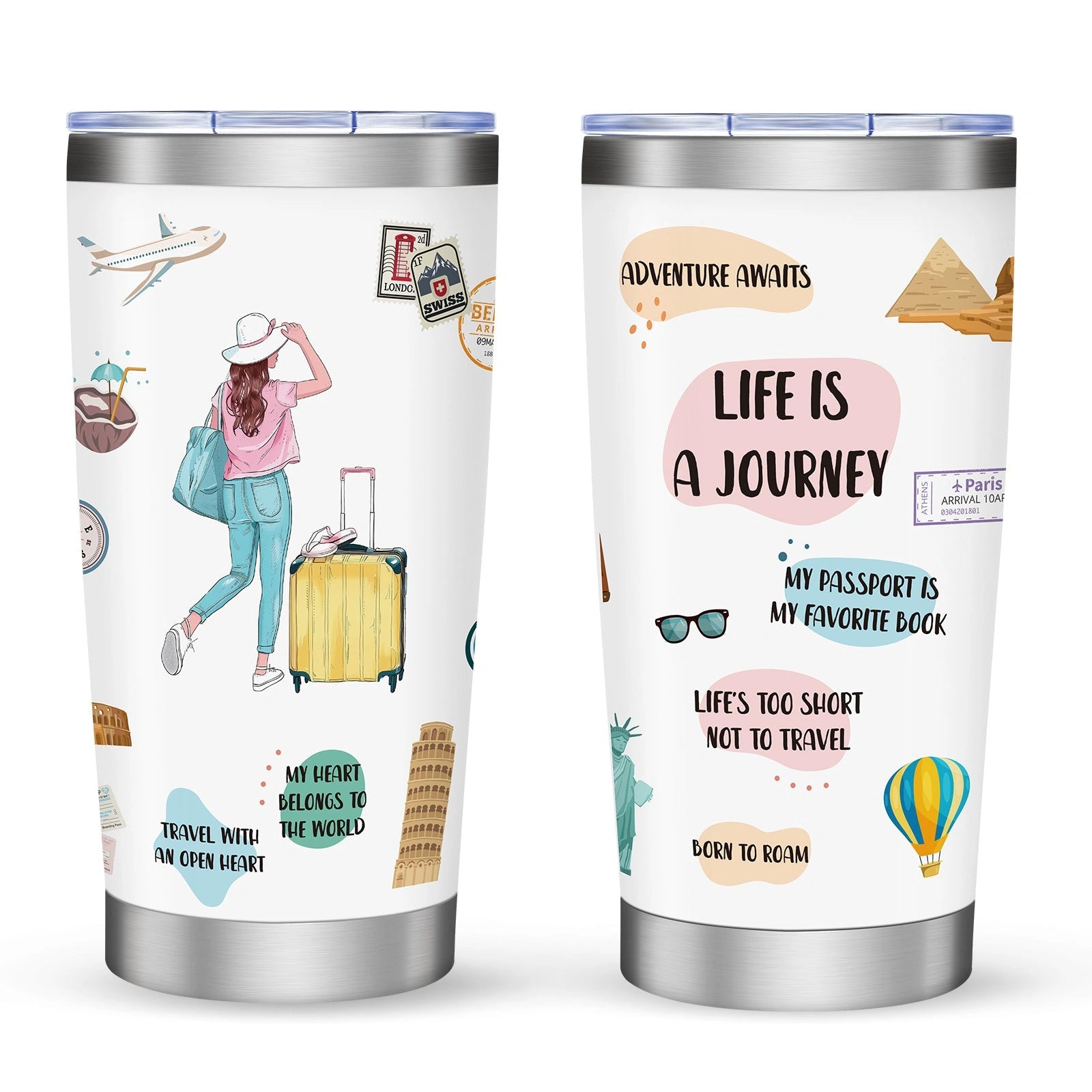 20oz Car Cup with Secure Lid