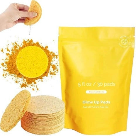 Turmeric Kojic Acid Cleansing Pads for Radiant Skin