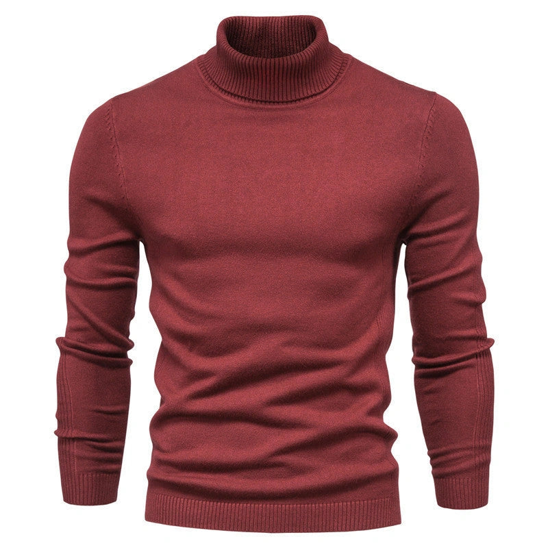 Men's Slim Fit Turtleneck Winter Sweater