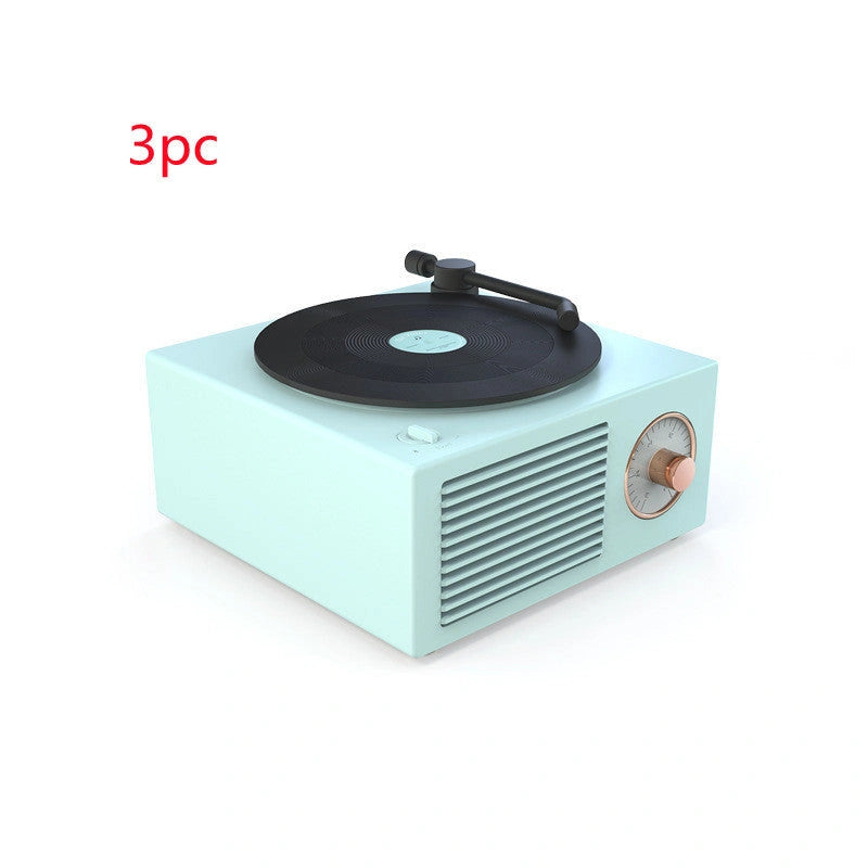 Retro Bluetooth Mini Speaker with USB Port