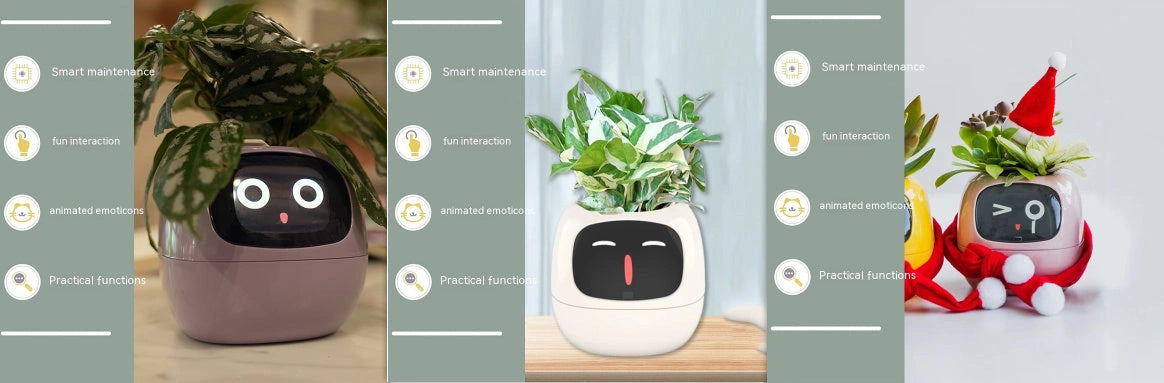 Smart Planter with 7 Sensors and AI for Easy Plant Care