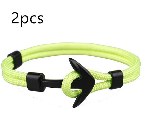 Anchor Bracelet with Hand Strap for Unisex Wear
