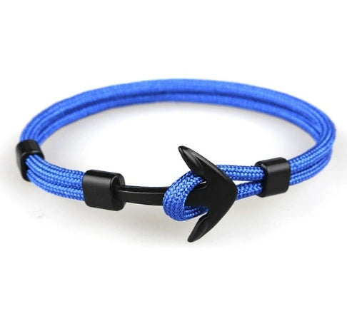 Anchor Bracelet with Hand Strap for Unisex Wear