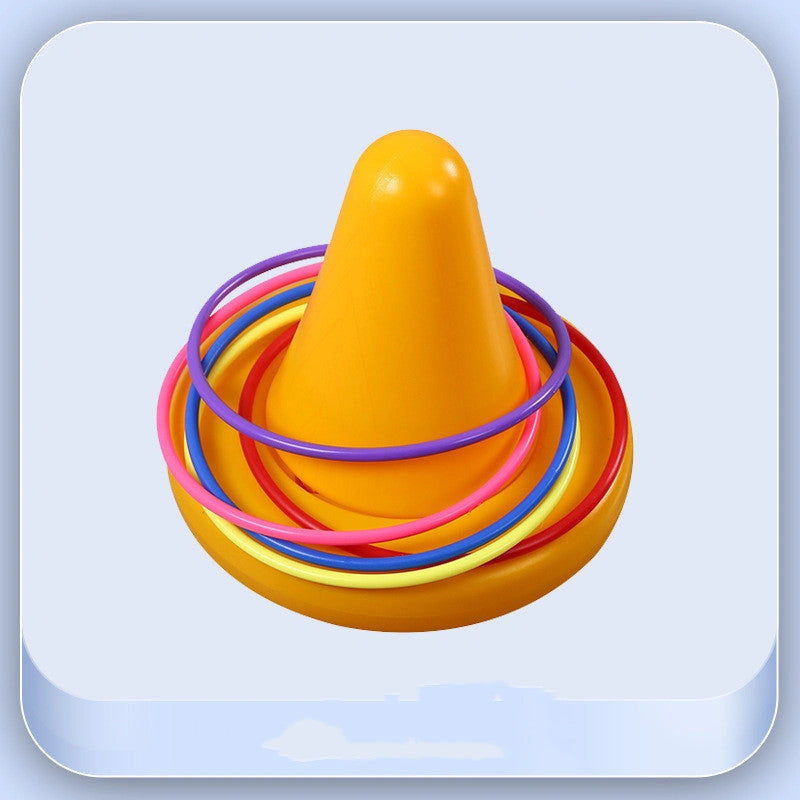 Children's Balance Training Sensory Toy with Throwing Rings for Enhanced Coordination