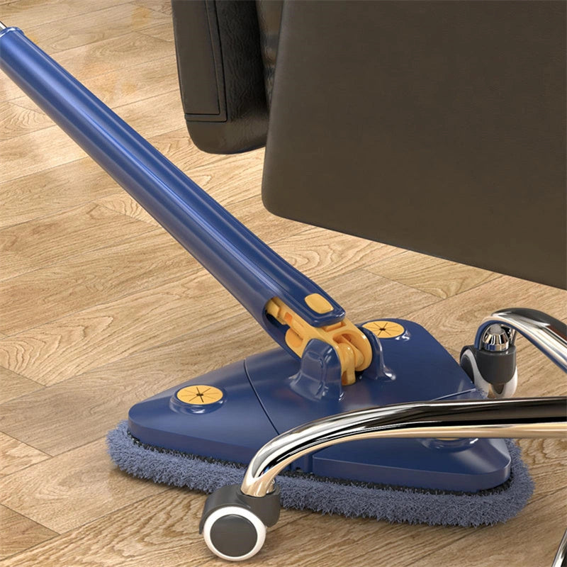 Extendable Triangle Mop with 360° Rotatable Head for Deep Cleaning