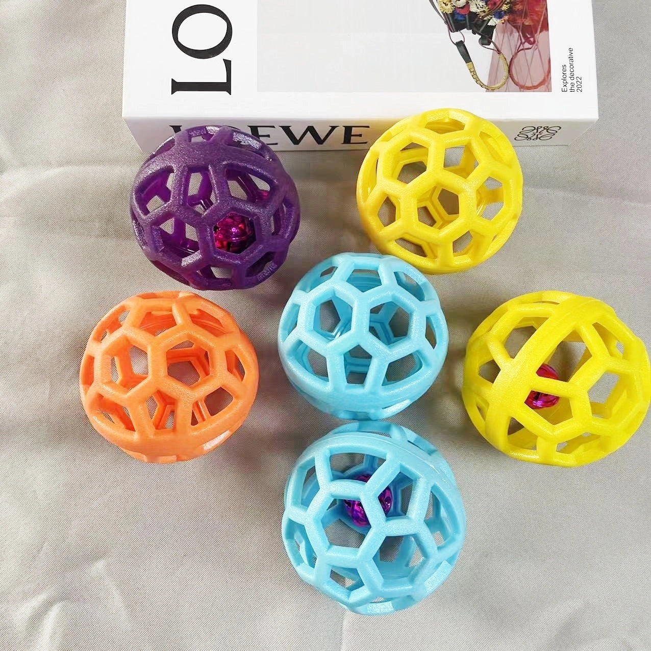 TPR Dog Chew Ball Toy for Interactive Play and Teeth Cleaning