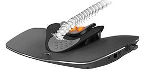 Air Soft Brace Neck and Waist Massager with Adjustable Strength