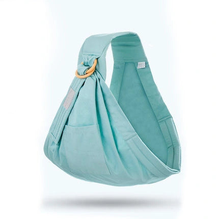 Adjustable Baby Wrap Carrier Sling with Breathable Fabric for Comfortable Nursing