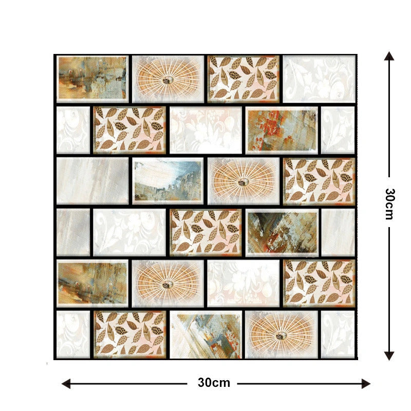Brick Wallpaper Self-Adhesive Wall Sticker for Moisture-Proof Living Room Decoration