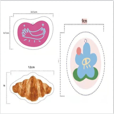 Bamboo fibre cartoon dish towel with strong water absorption