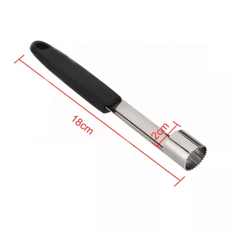 Stainless Steel Fruit Corer for Efficient Apple Preparation