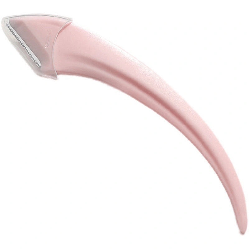 Stainless Steel Eyebrow Trimming Knife with Comb - Precision Beauty Tool