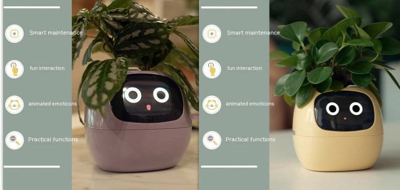 Smart Planter with 7 Sensors and AI for Easy Plant Care