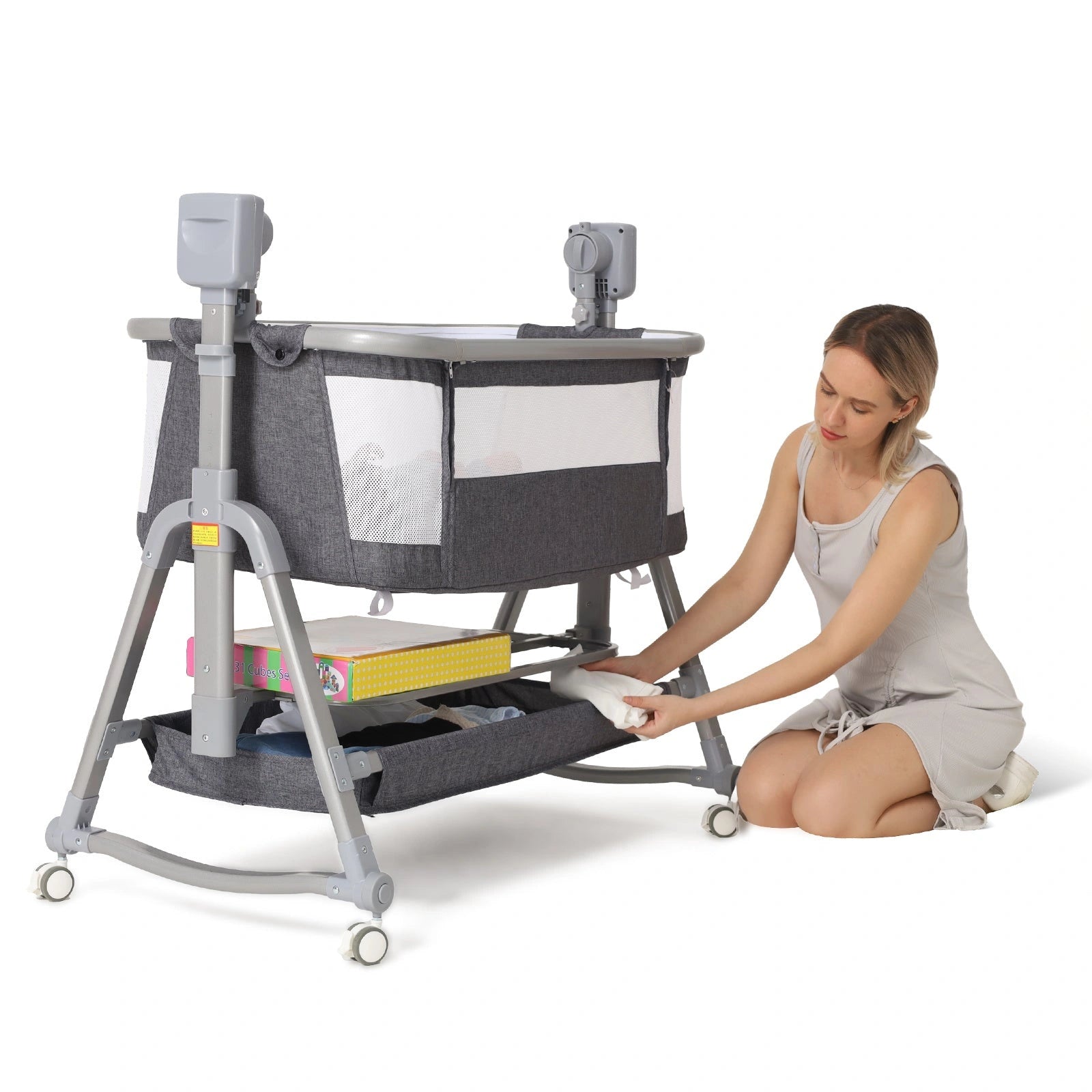 Baby Multi-functional Electric Shaker Rocking Chair with Remote Control