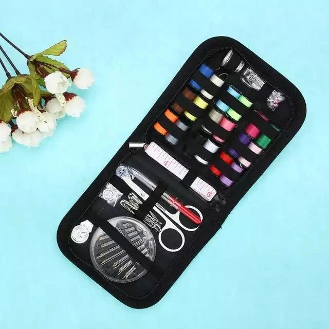 Compact Home Sewing Kit with 98 Accessories