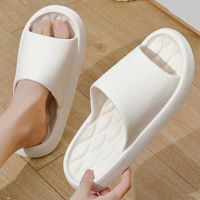 Unisex EVA Summer Slippers with Bump Texture Sole