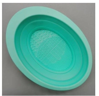Silicone Cosmetic Makeup Brush Cleaning Pad Board for efficient brush maintenance