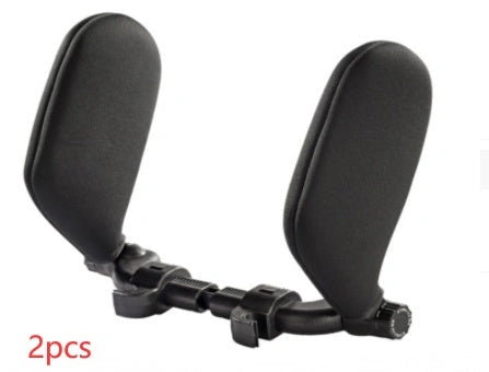 Adjustable Car Seat Headrest Pillow with Memory Foam for Neck Support