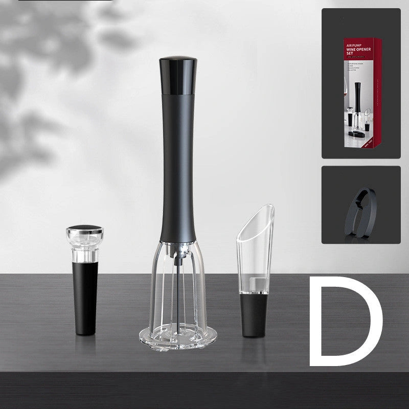 Red Wine Needle Pen-shaped Air Pressure Bottle Opener for Effortless Cork Removal