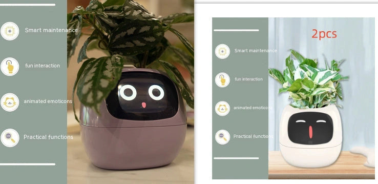 Smart Planter with 7 Sensors and AI for Easy Plant Care