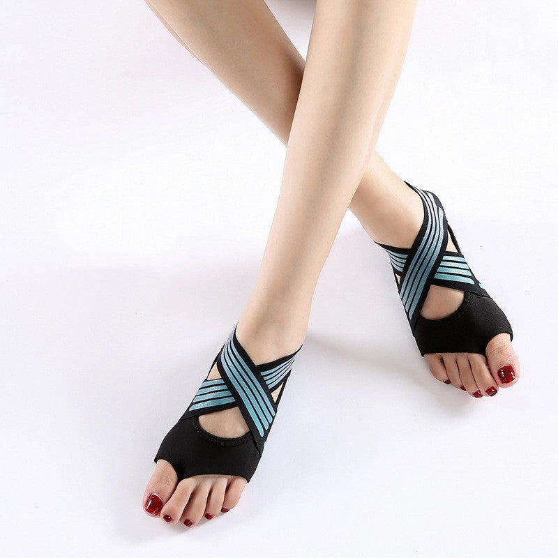 Professional Non-slip Gym Yoga Shoes with Anti-slip Silicone Sole