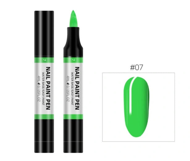 24 Colour Nail Polish Painting Pen Set with 3D Flower Design Capability
