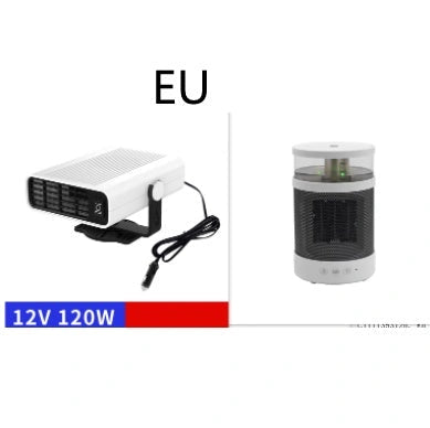 Universal Car Defrost Heater and Cooling Fan with 360-Degree Rotation