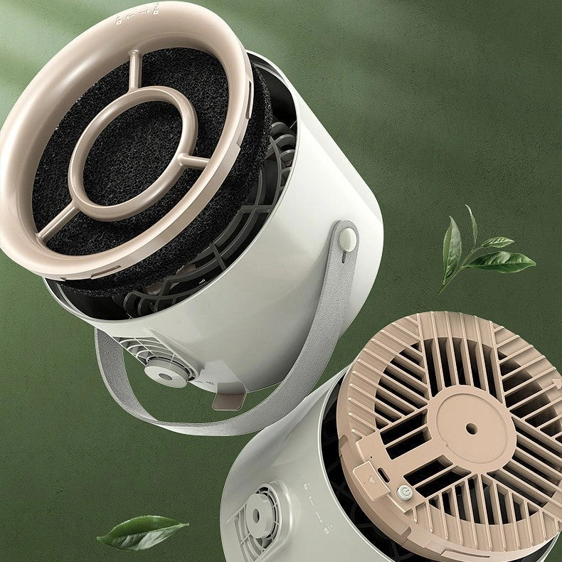2024 Portable Desktop Exhaust Fan with USB Charging for Kitchen Use