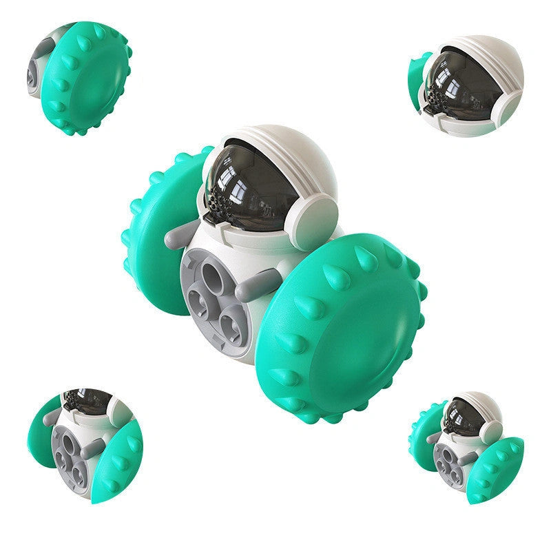Tumbler Balance Car Dog Toy with Food Reward Feature