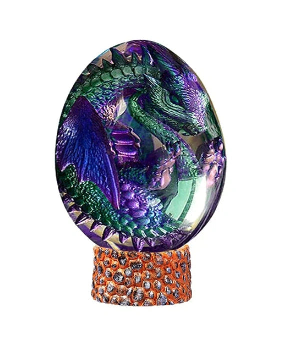Lava Dragon Egg Desktop Decoration Dinosaur Egg Resin Crafts