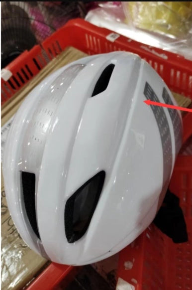 Aero Cycling Helmet with Magnetic Lens and Adjustable Fit