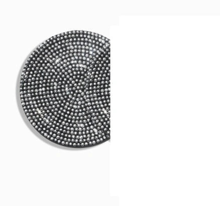 Universal Anti-Slip Silicone Cup Holder Insert with Crystal Rhinestone Design