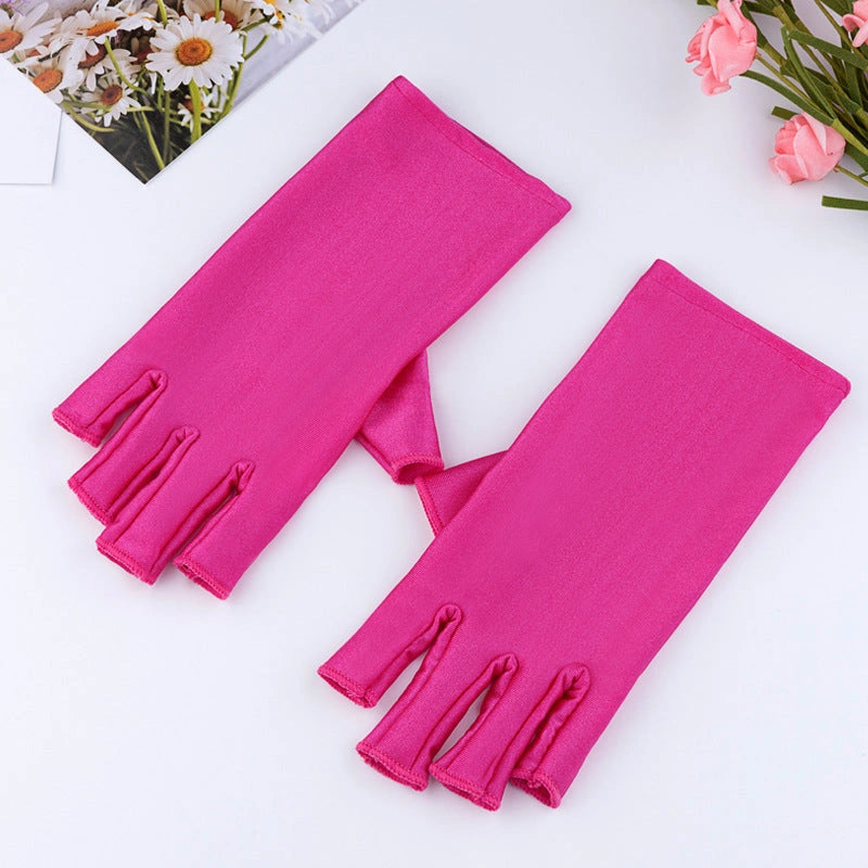 Stylish UV Protection Manicure Gloves