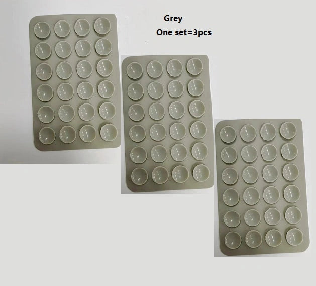 24 Grain Square Silicone Suction Cup for Mobile Phone Holster
