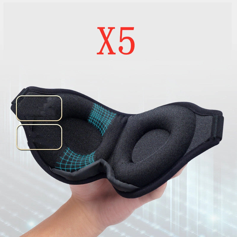 3D No Nose Wing Eye Mask with Memory Foam for Fatigue Relief